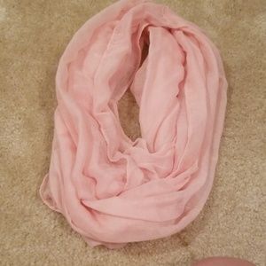 Pink scarf